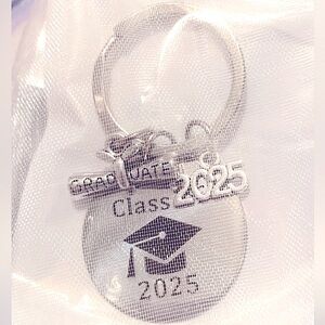 Graduate Keychain Gift Handmade 2025 NEW in Organza gift bag Graduation Diploma